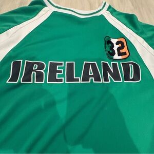 Croker Sports Mens Ireland Soccer Jersey Futbol Athletic Green Size XL